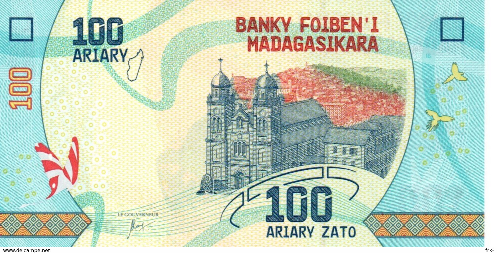 Madagascar 100 Ariary  Unc - Madagascar