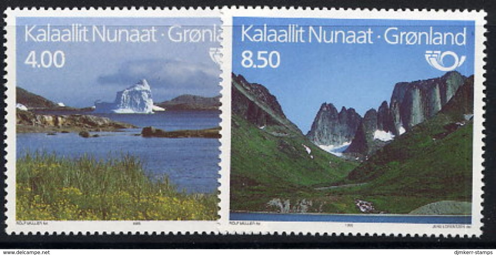 GREENLAND 1995 Nordic Countries: Tourism  MNH / **.  Michel 260-61 - Neufs