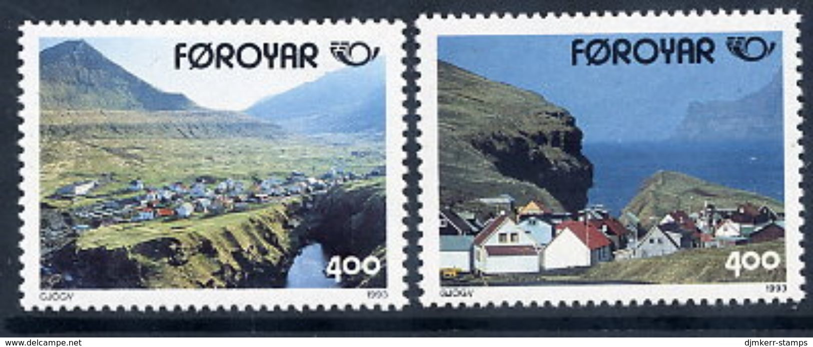FAROE ISLANDS 1993 Nordic Countries: Tourism  MNH / **.  Michel 246-47 - Féroé (Iles)