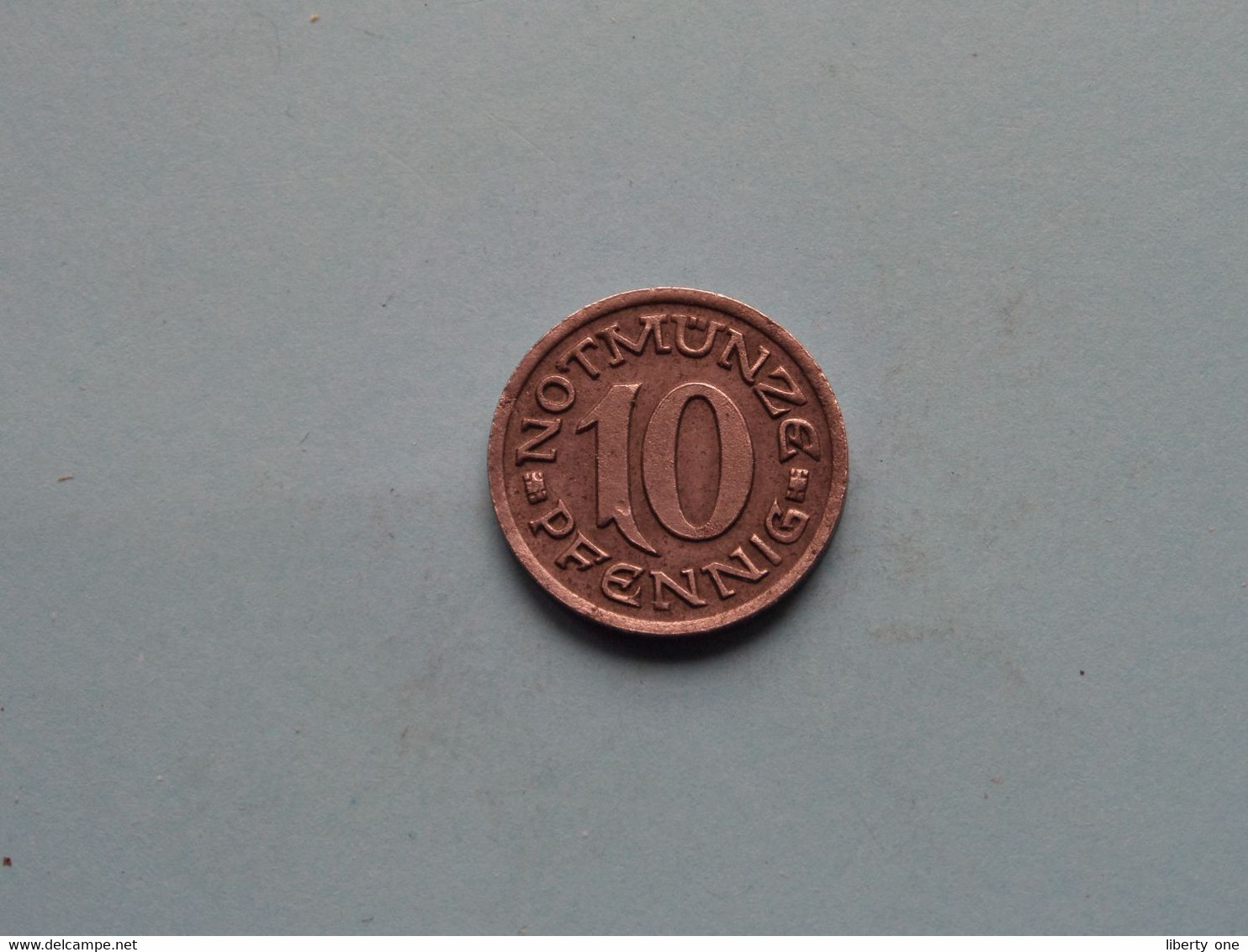 10 Pfennig - NOTMÜNZE Stadt AACHEN 1920 ( Zie SCANS ) ! - Monetary/Of Necessity