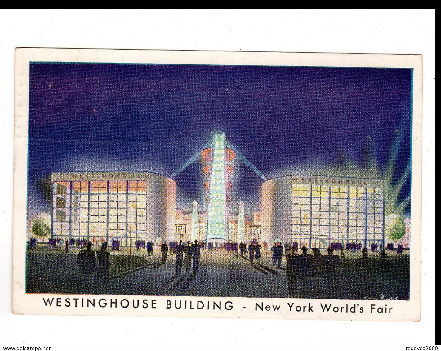 NEW YORK WORLD'S FAIR Westinghouse Buildings 1940 - Exposiciones