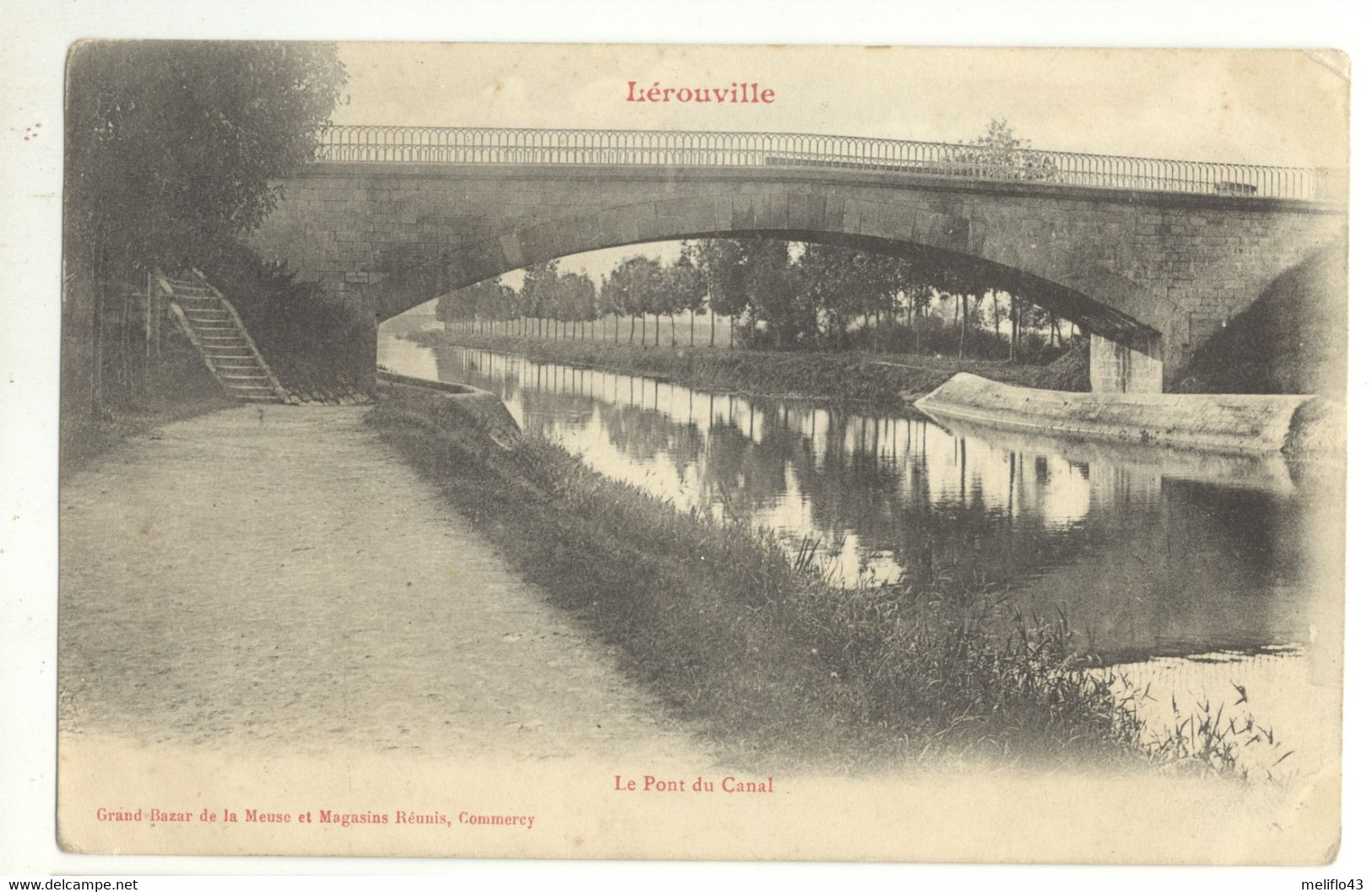 55/ CPA - Lérouville - Le Pont Du Canal - Lerouville