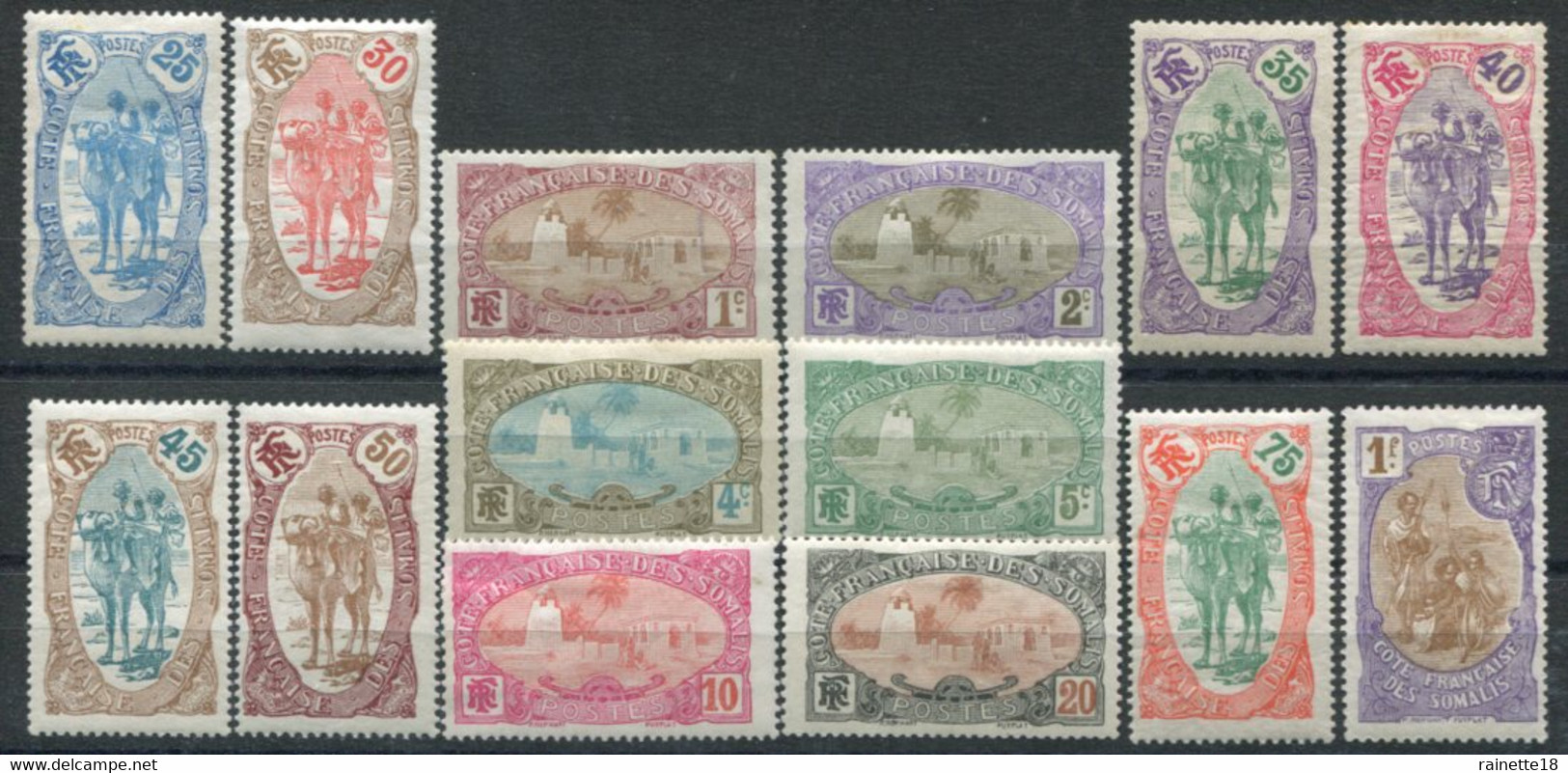Cote Des Somalis      67/80 * - Unused Stamps