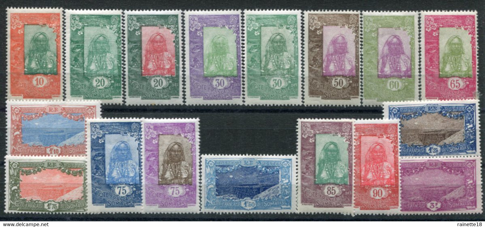 Cote Des Somalis      122/136 * - Unused Stamps