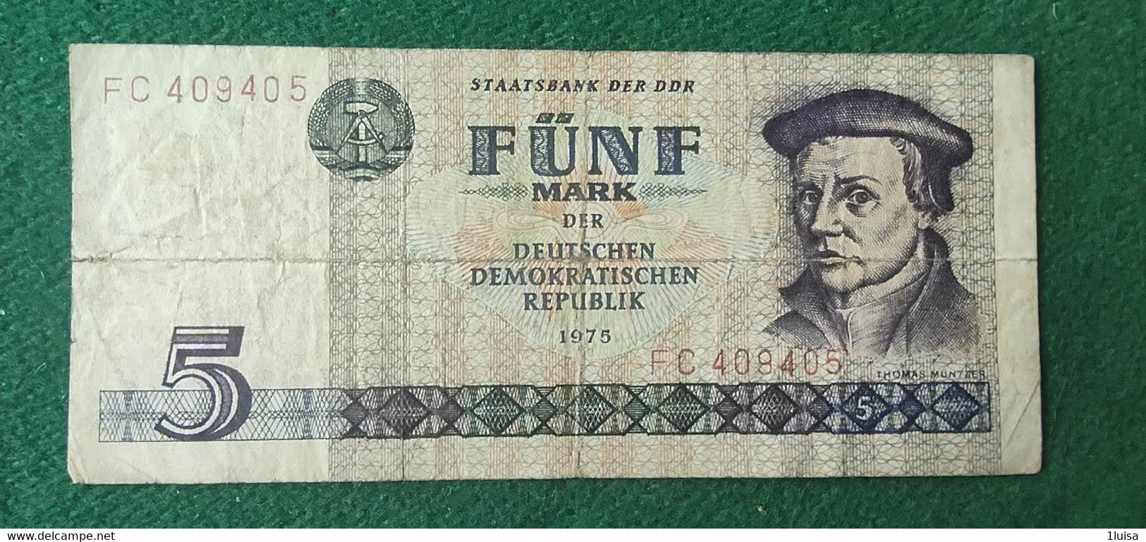 GERMANIA 5 Mark 1975 - 5 Mark