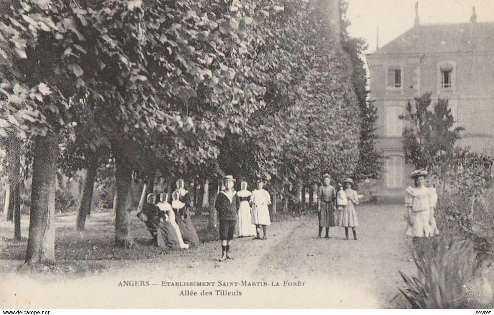 ANGERS. - ETABLISSEMENT SAINT-MARTIN-LA-FORET - Allée Des Tilleuls - Angers