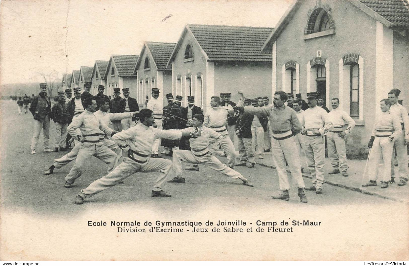 CPA JOINVILLE - Ecole Normale De Gymnastique - Camp De St Maur - Jeux De Sabre Et De Fleuret - Joinville Le Pont