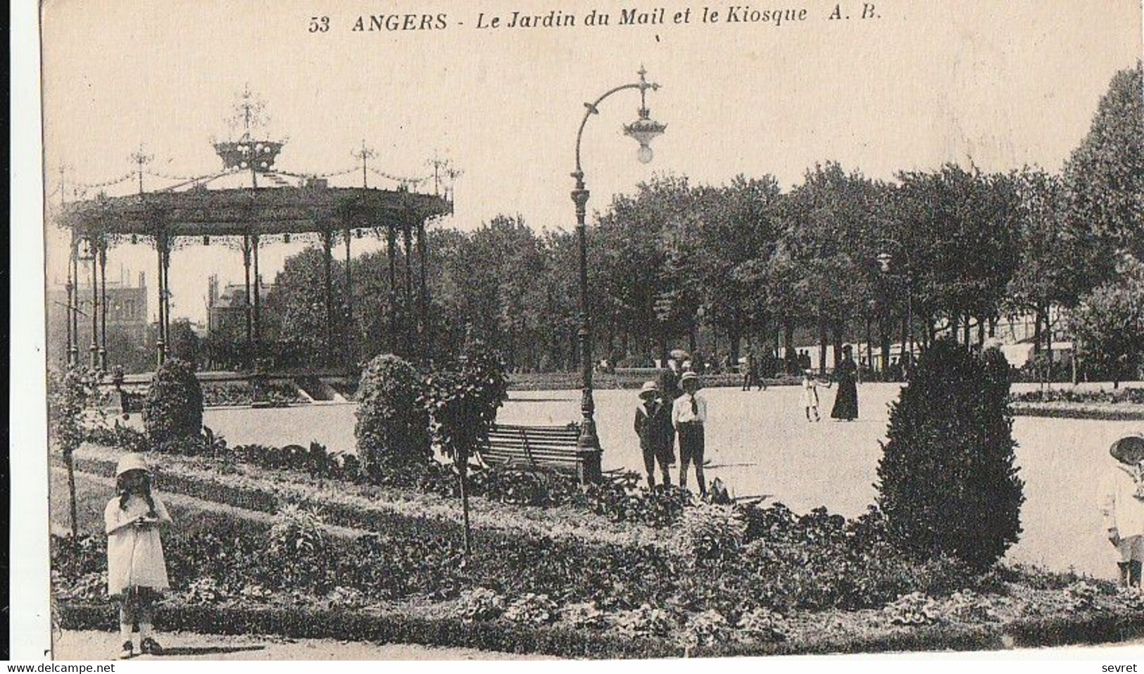 ANGERS. - Le Jardin Du Mail Et Le Kiosque - Angers