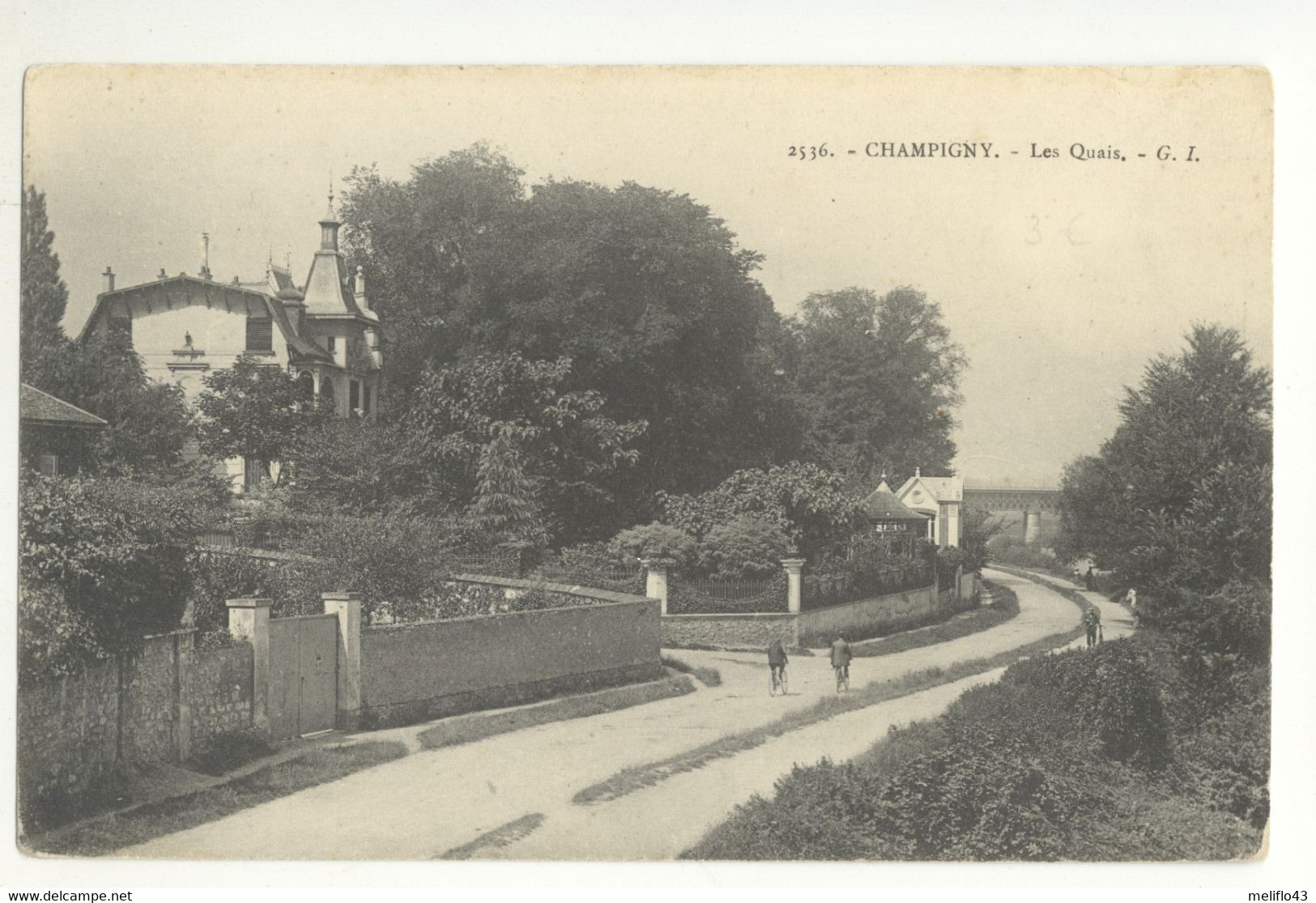 94/ CPA - Champigny - Les Quais - Champigny Sur Marne