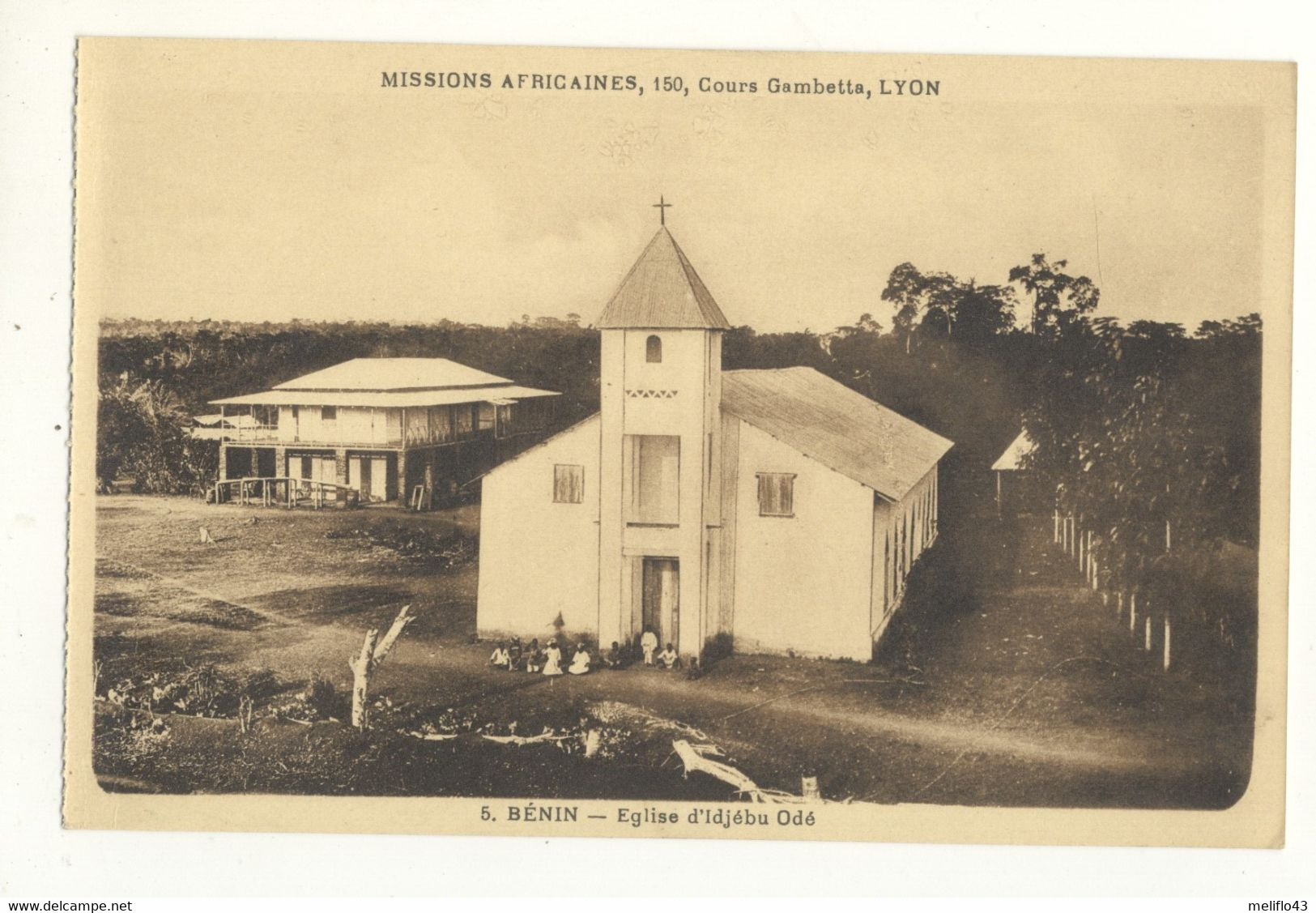 Bénin / CPA  -  Eglise D'Idjébu Odé - Benín