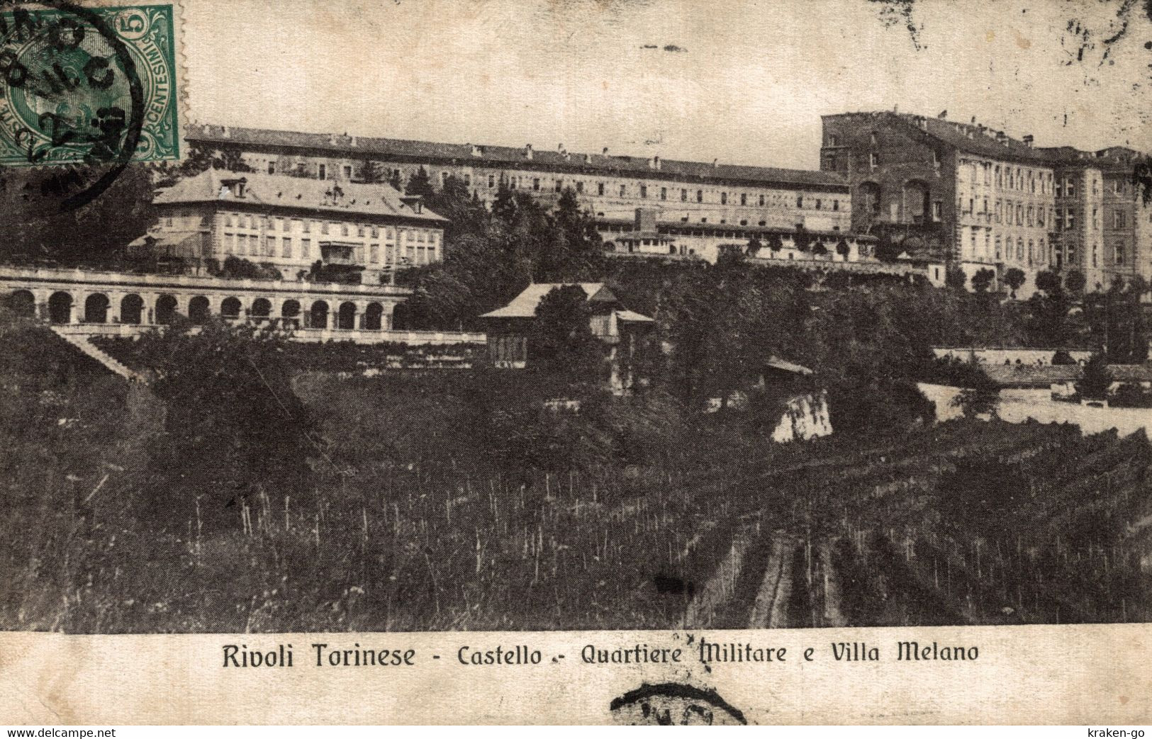 RIVOLI, Torino - Castello, Quartiere Militare E Villa Melano - VG - #075 - Rivoli