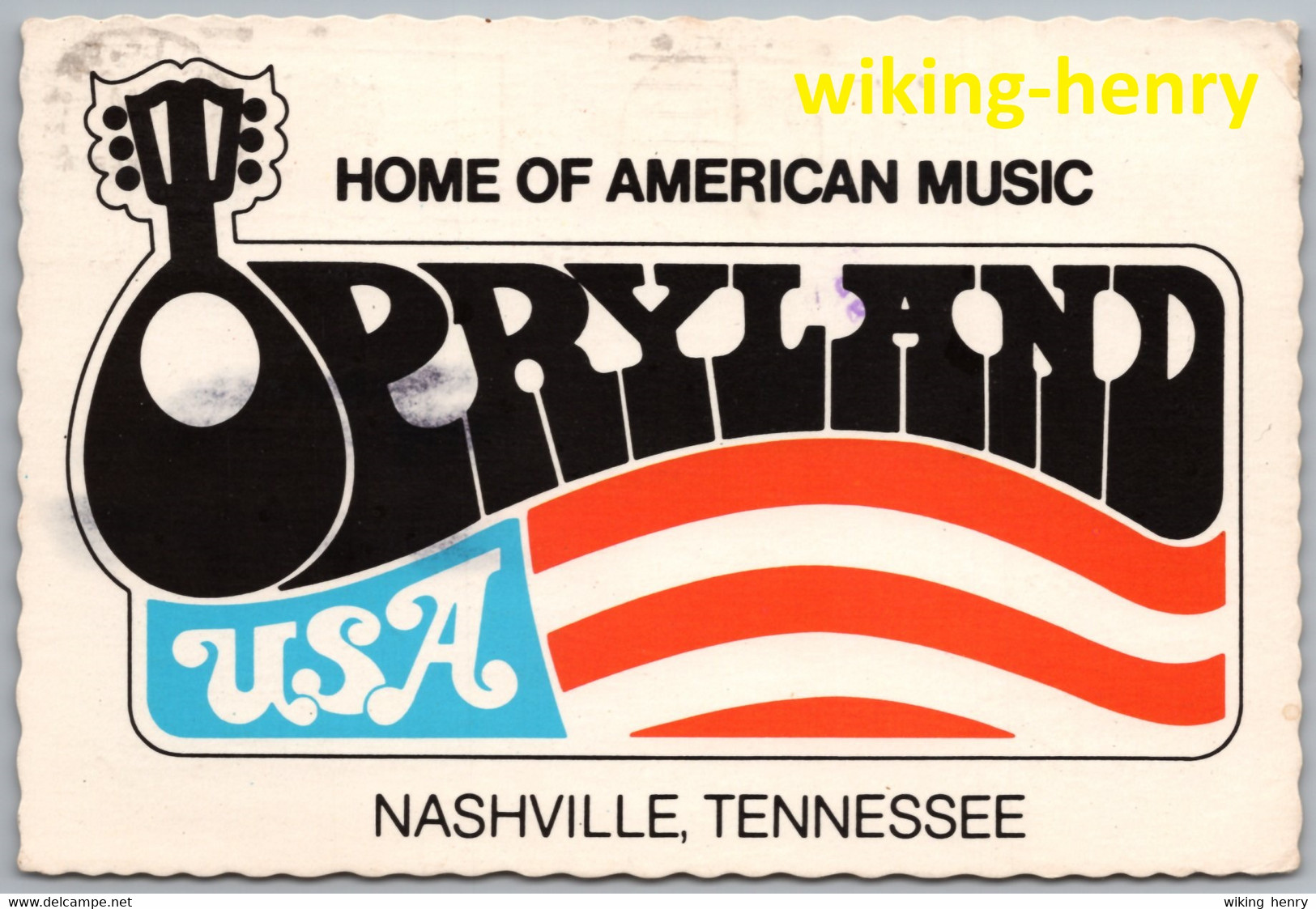 Nashville - Opryland - Home Of American Music - Vergnügungspark Freizeitpark In Tennessee - Nashville