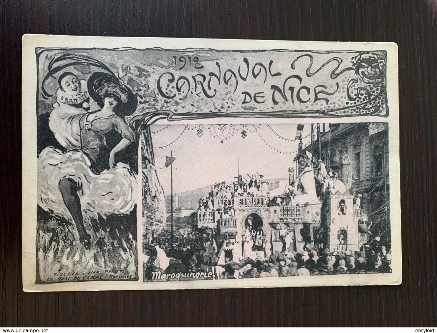 Carnaval De Nizza 1912 - Carnaval