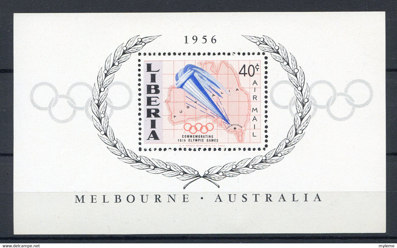 Magazine Original – Jeux Olympiques Melbourne 1956 – Collection Argent