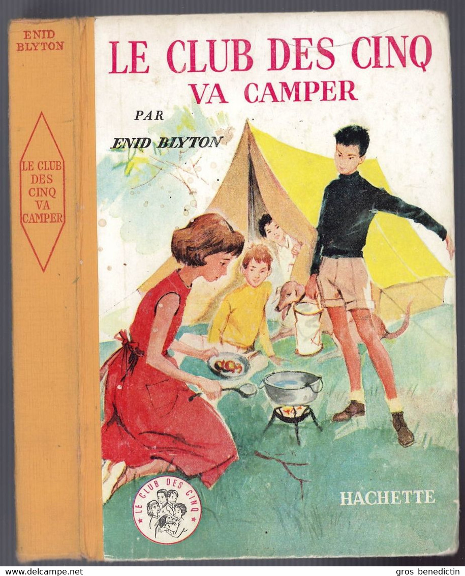 Collection Ségur Fleuriot - Enid Blyton - "Le Club Des Cinq Va Camper" - 1957 - #Ben&Bly&CD5 - #Ben&SegFleur&Div - Hachette