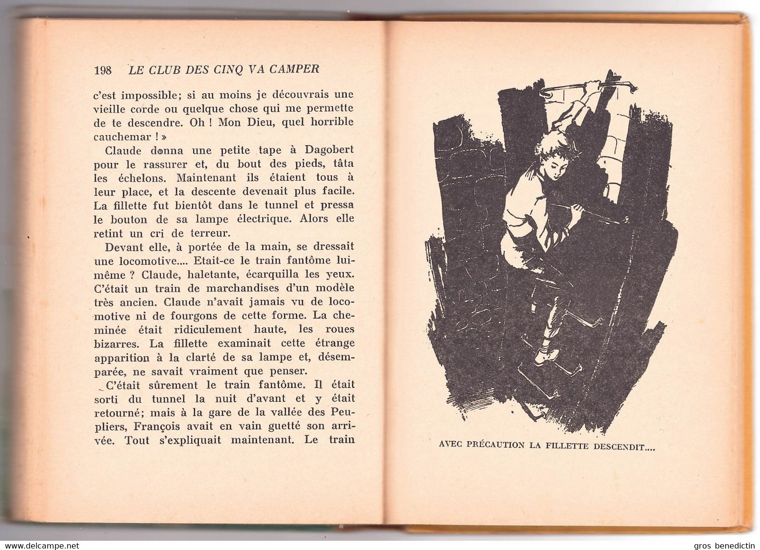 Collection Ségur Fleuriot - Enid Blyton - "Le Club Des Cinq Va Camper" - 1957 - #Ben&Bly&CD5 - #Ben&SegFleur&Div - Hachette