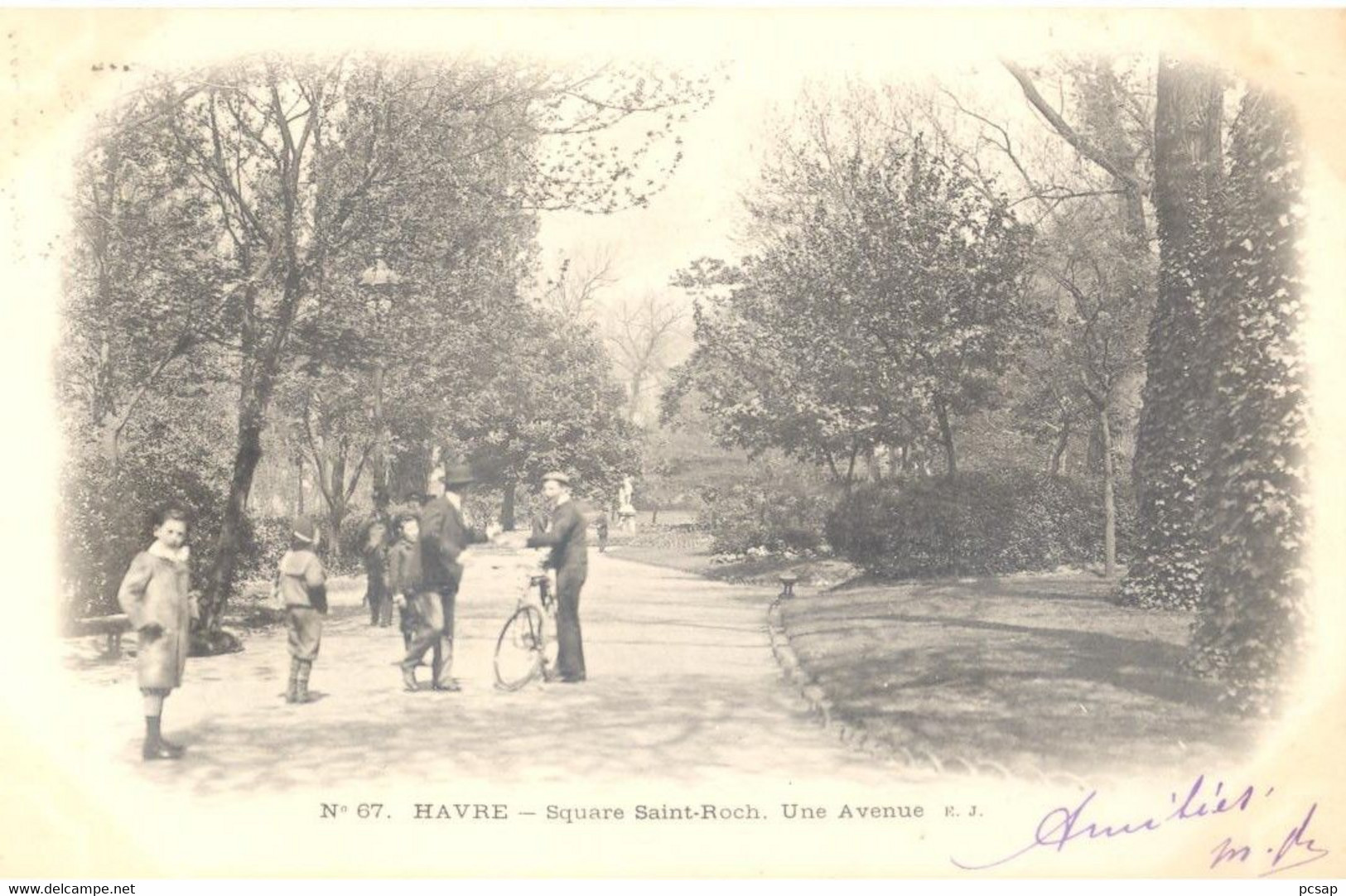 Le Havre - Square Saint-Roch - Une Avenue - Square Saint-Roch