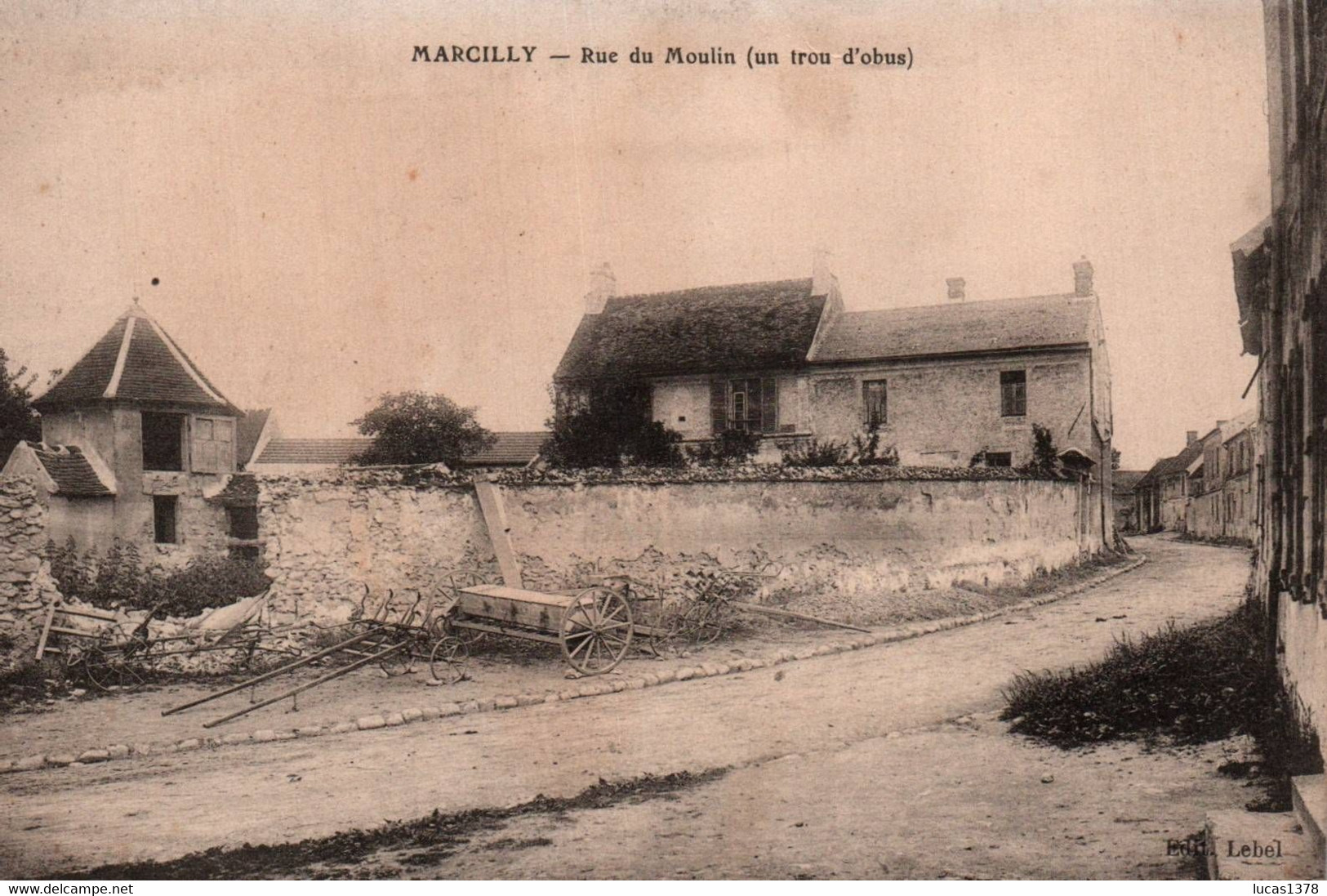 10 / MARCILLY / RUE DU MOULIN / - Marcilly