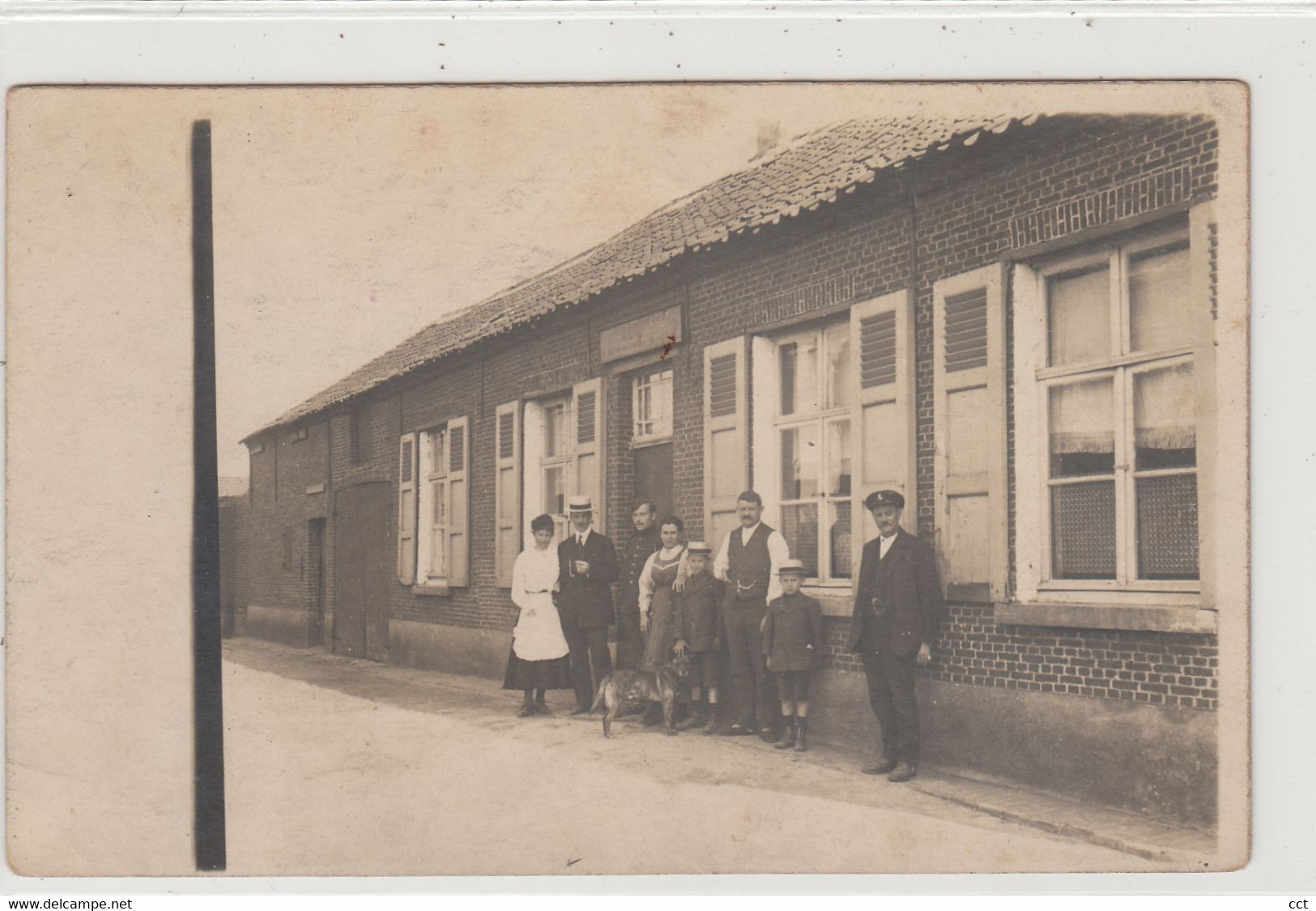 Lier  (?)  FOTOKAART  Van Een Familie Voor Woning - Lier