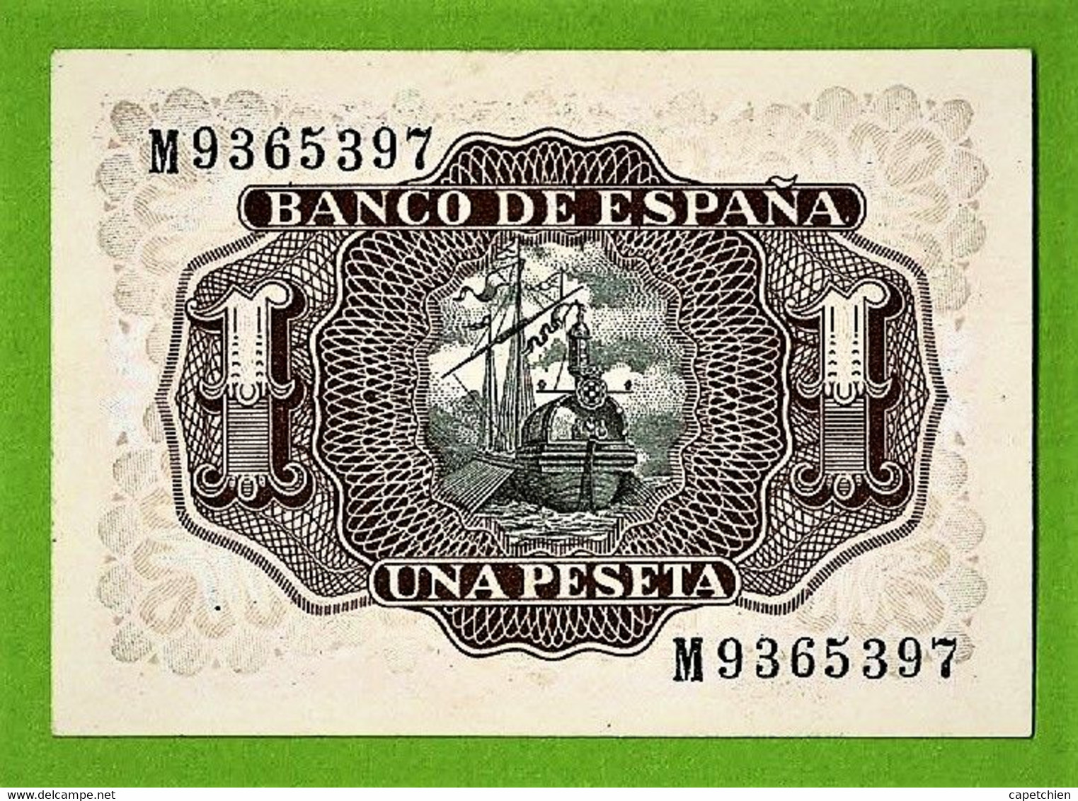 ESPAGNE / UNA PESETA DE CURSO LEGAL/ 1953 - 1-2 Pesetas