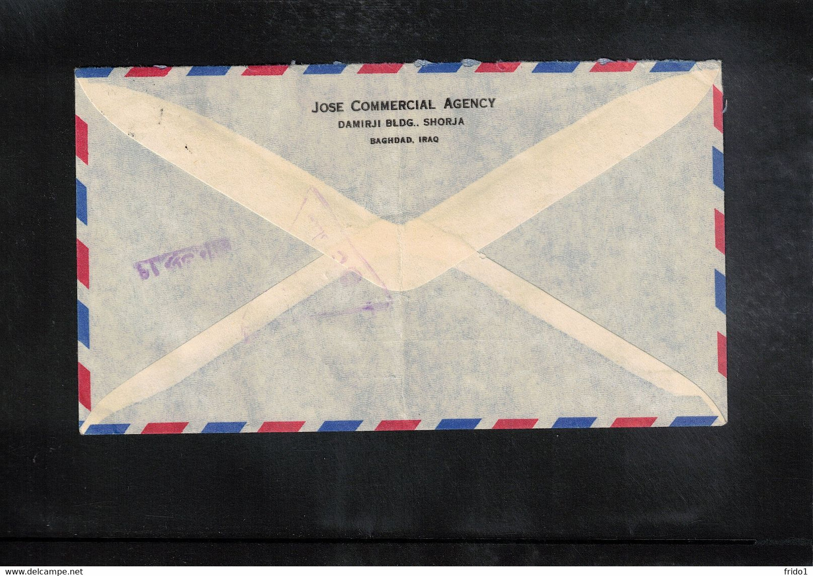 Iraq 1960 Interesting Airmail Censored Letter - Irak