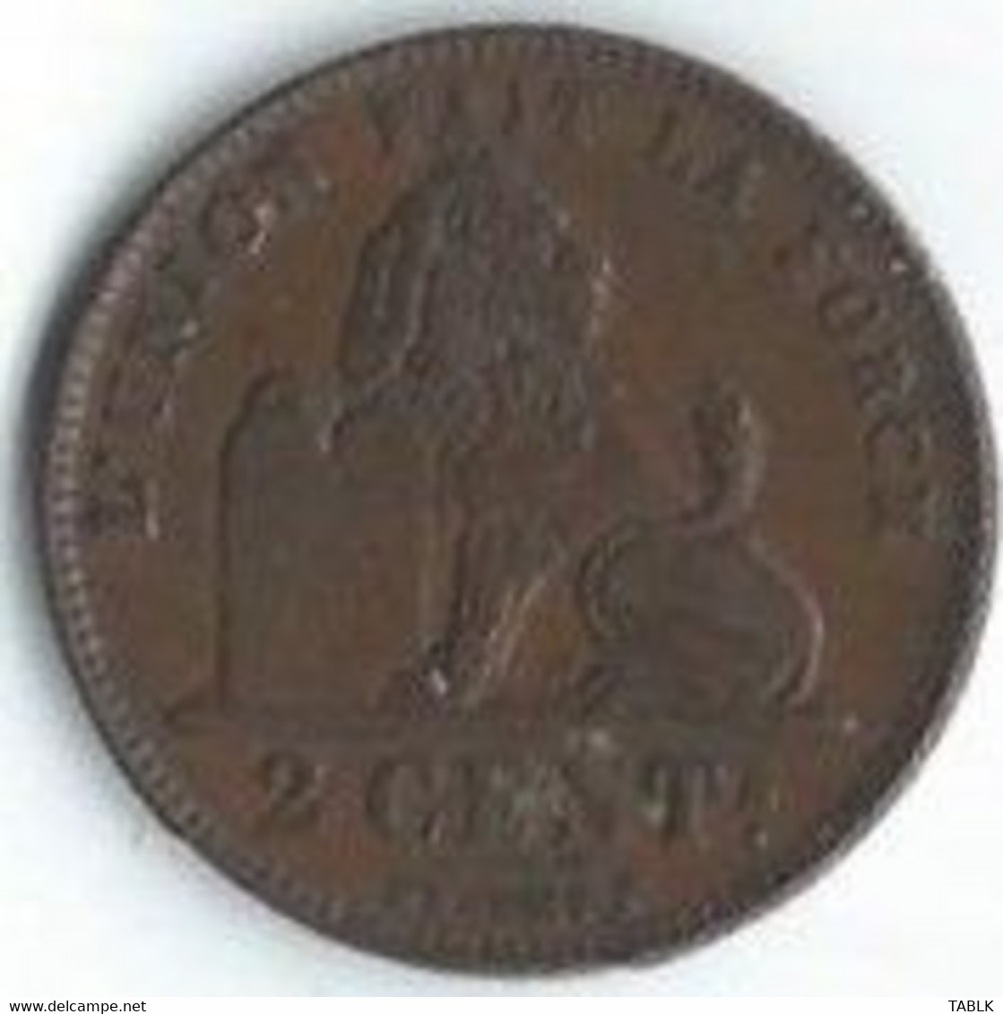 M544 - BELGIË - BELGIUM - 2 CENT 1912 - 2 Cents