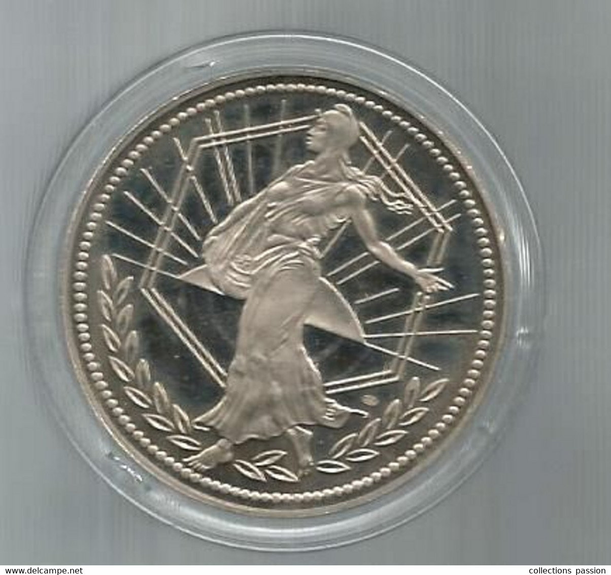 Médaille Sous Capule, ESSAI, 2001, France, Euro,  Frais Fr 2.95 E - Other & Unclassified