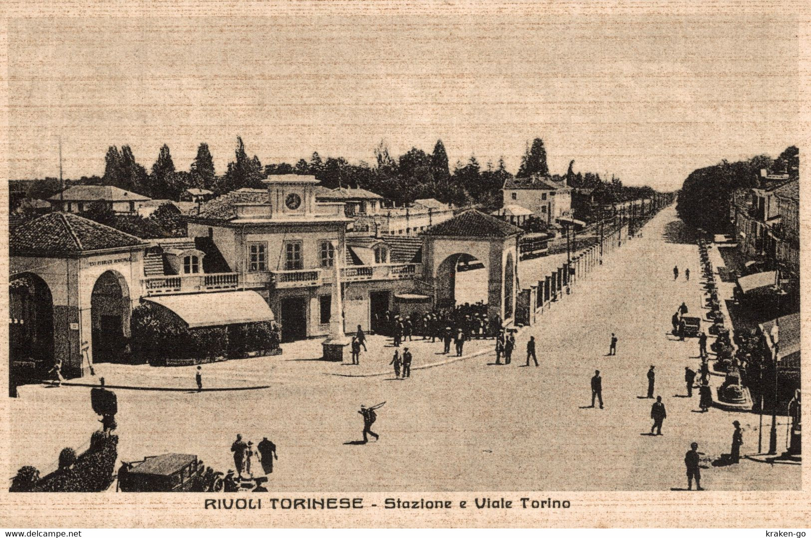 RIVOLI, Torino - Stazione E Viale Torino - VG - #084 - Rivoli