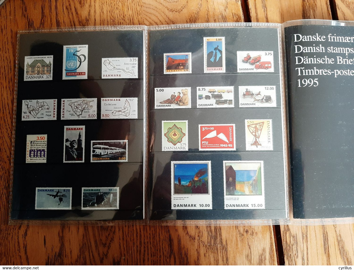Danmark Jahrbuch Yearbook 1995 Postfrisch ** - Annate Complete