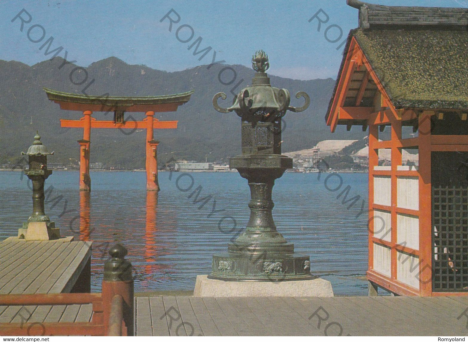 CARTOLINA  MIYAJIMA ISLAND,HIROSHIMA,GIAPPONE,VIAGGIATA 1970 - Hiroshima