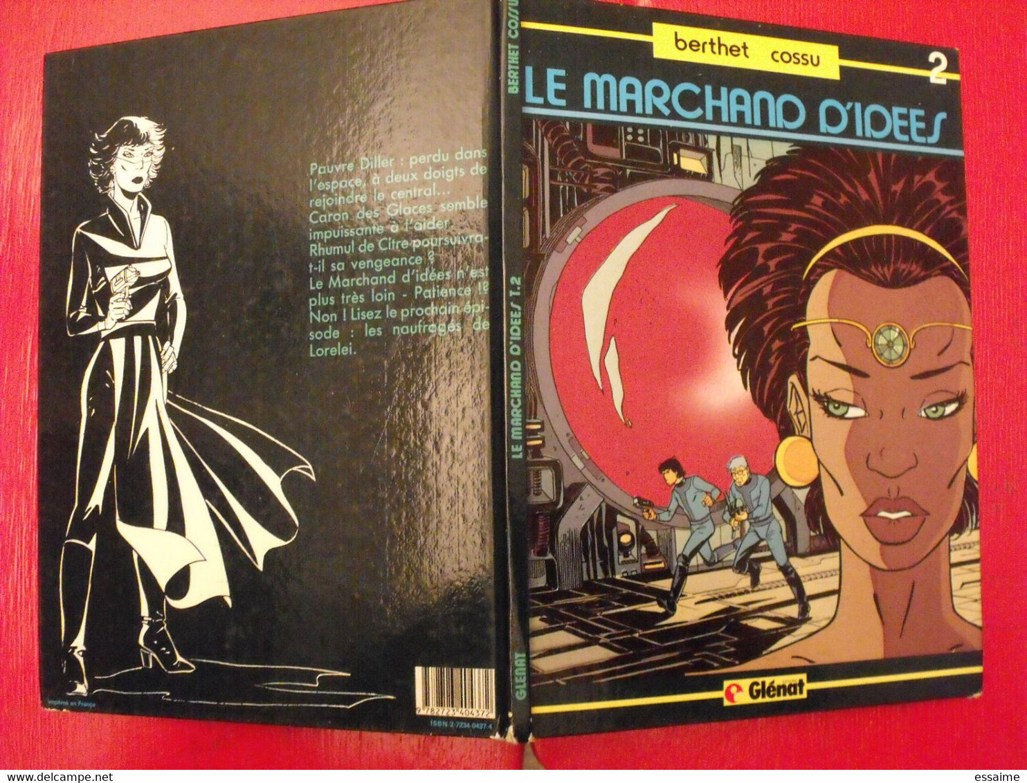 Le Marchand D'idées 2. Berthet Cossu. Glénat 1986 - Berthet