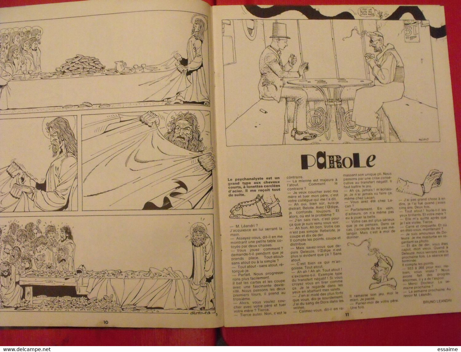 4 Fluide Glacial De 1976-79. N° 6,9,10,37.. Gotlib Solé Franquin Binet Boucq Léandri Goossens Alexis - Fluide Glacial