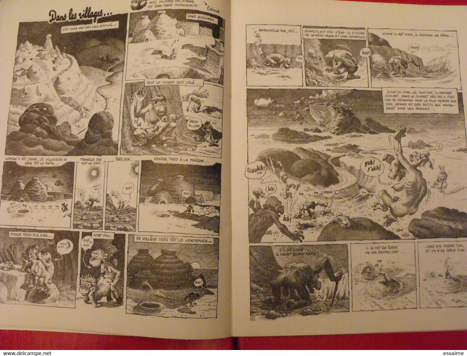 4 Fluide Glacial de 1976-79. n° 6,9,10,37.. Gotlib solé franquin binet boucq léandri goossens alexis