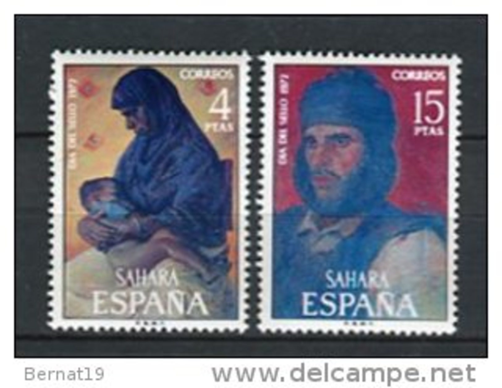 Sahara 1972. Edifil 308-09 ** MNH. - Sahara Español