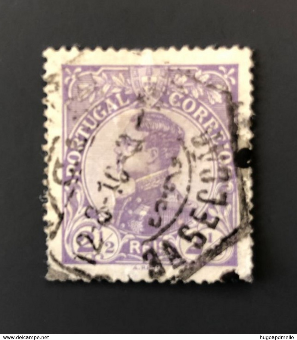 PORTUGAL, Used Stamp , « D. Manuel II »,  2 1/2 R., 1910 - Used Stamps