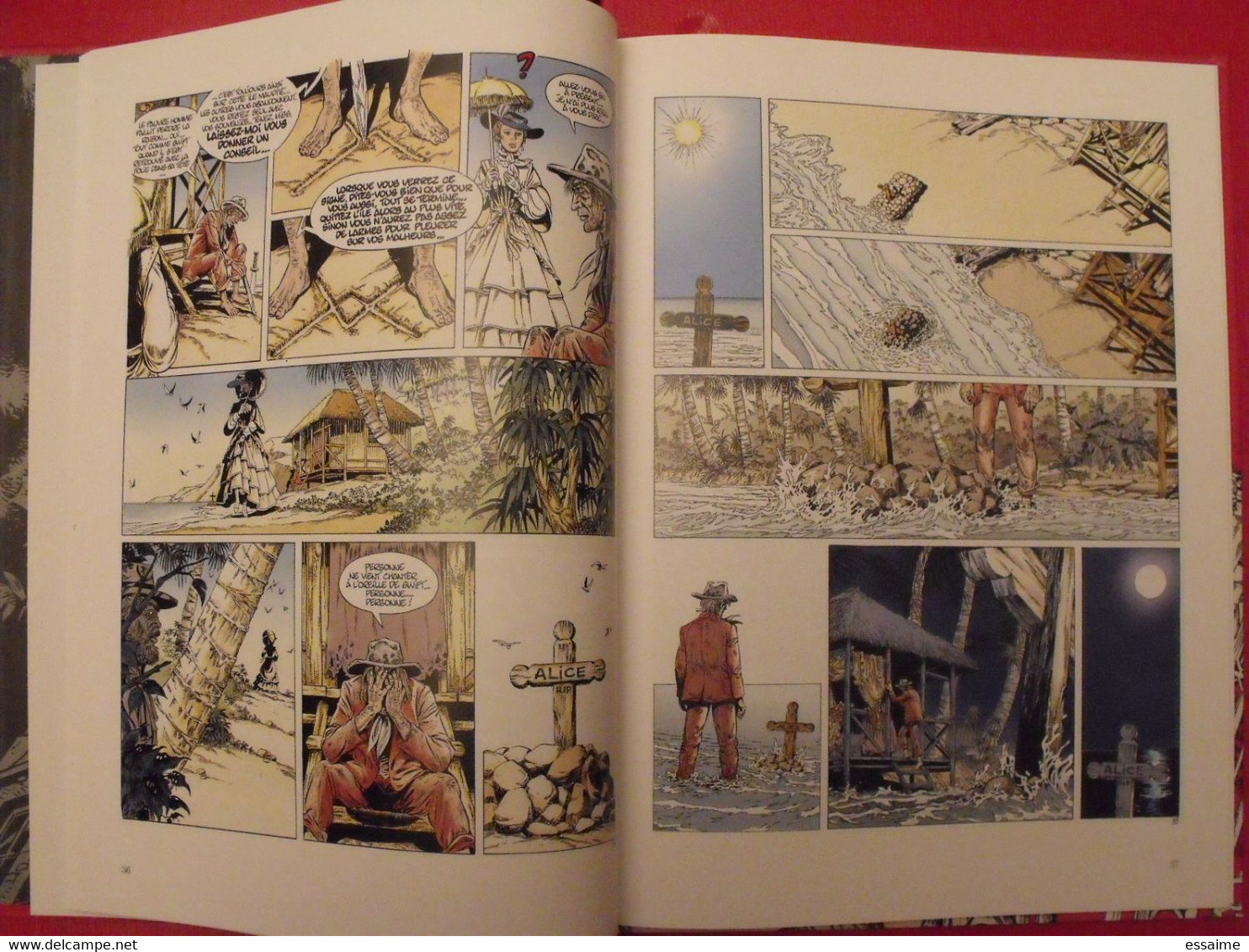 Les Jardins De La Peur. Le Retour De Lady Mongo. Paape Sohier Dufaux. Dargaud 1989 - Sonstige & Ohne Zuordnung