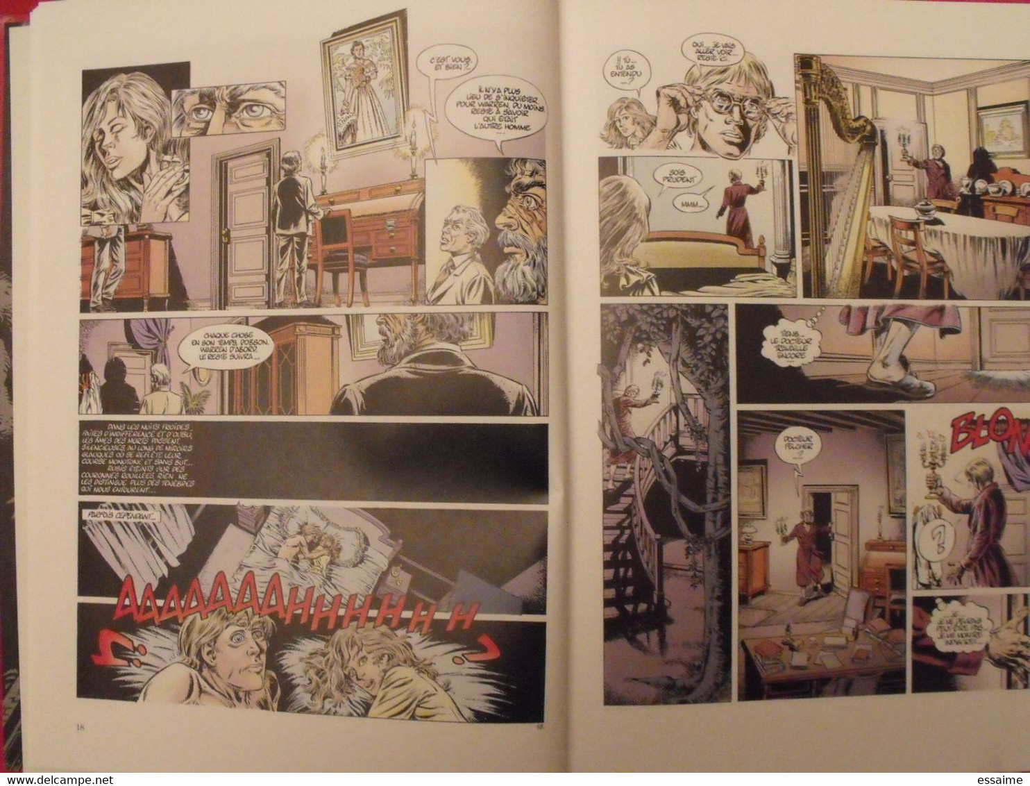 Les Jardins De La Peur. Le Retour De Lady Mongo. Paape Sohier Dufaux. Dargaud 1989 - Other & Unclassified