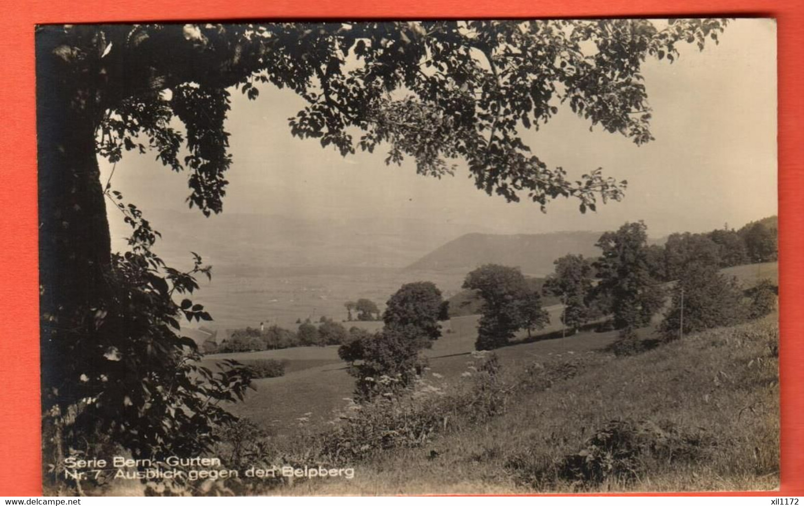 ZUA-23  Bern Gurten  Ausblick Gegen Den Belpberg.   Verlag Isenhut 7 NG - Belp