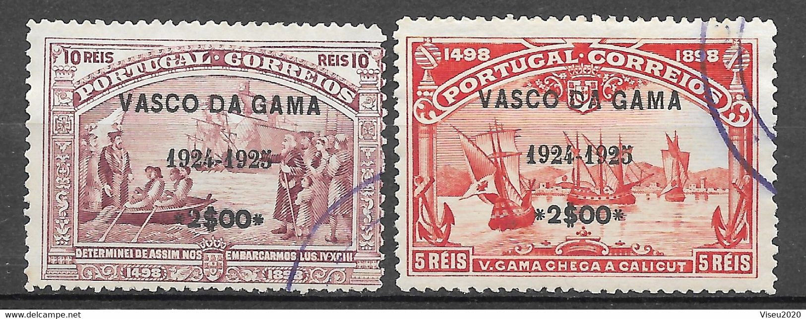 Portugal 1924 - VINHETAS - Vasco Da Gama - Set Completo - Gebraucht