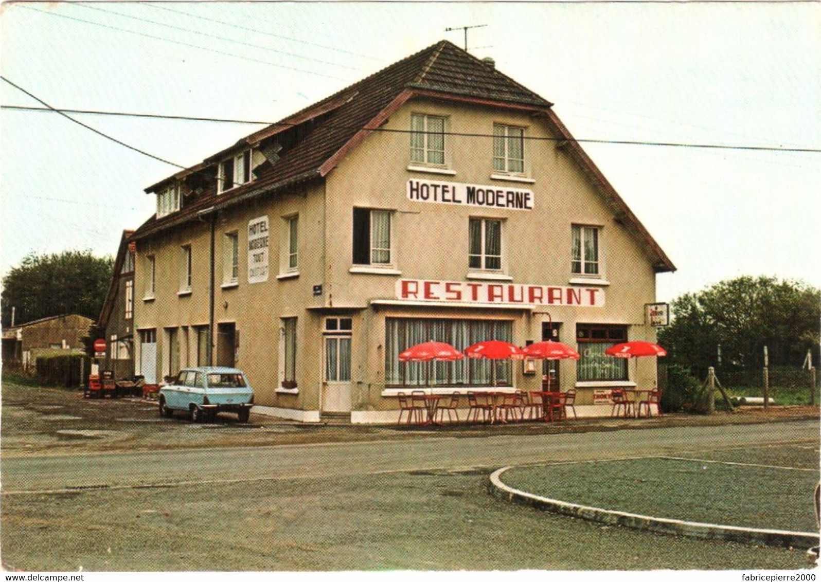 CPM 50 (Manche) Agon-Coutainville - Le Passous. Hôtel Moderne, Restaurant - Restaurants