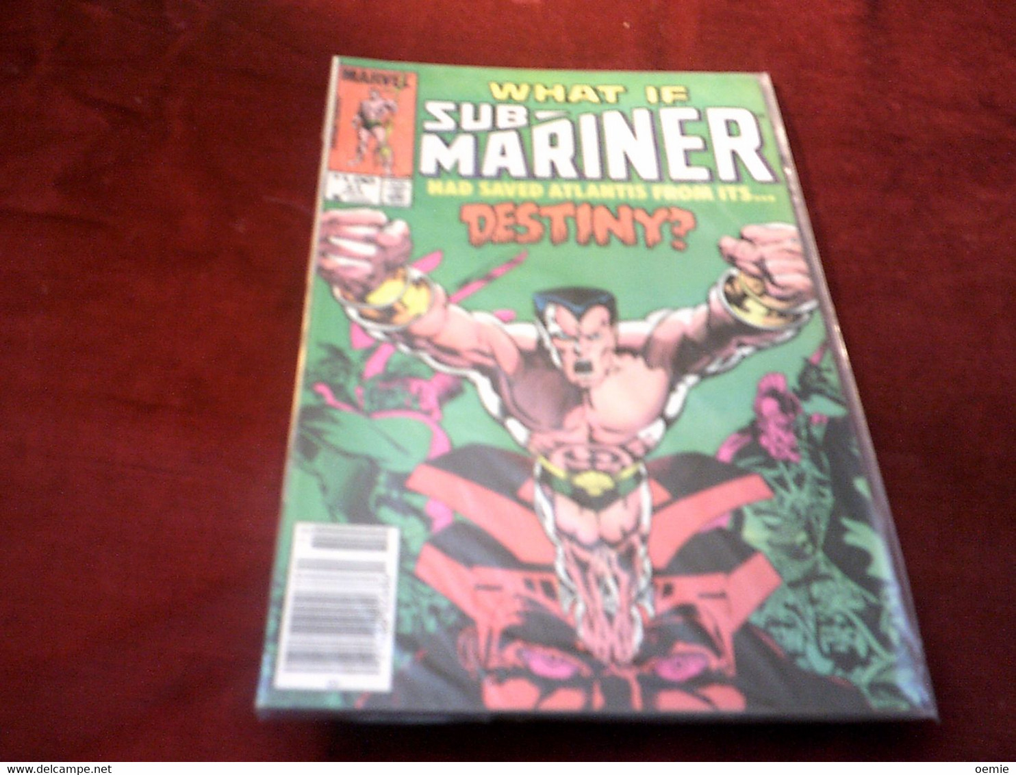 WHAT  IF  SUB MARINER   DESTINY   N° 41 OCT  1983 - Marvel