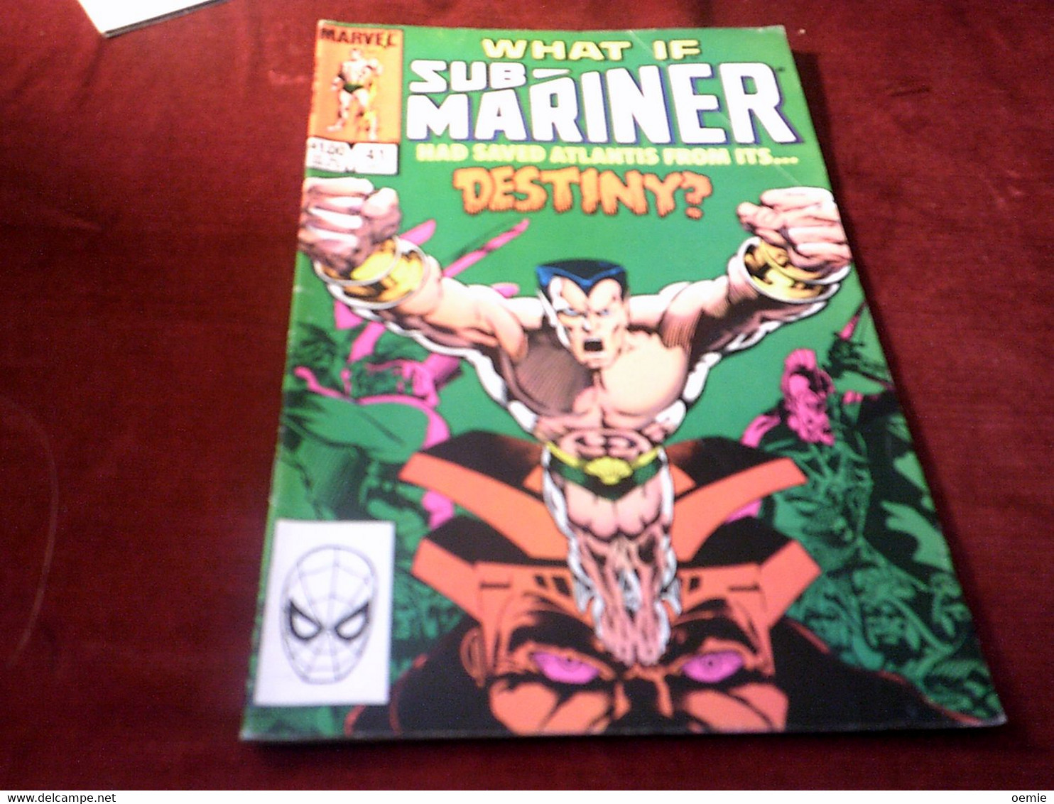 WHAT  IF  SUB MARINER   DESTINY   N° 41 OCT  1983 - Marvel