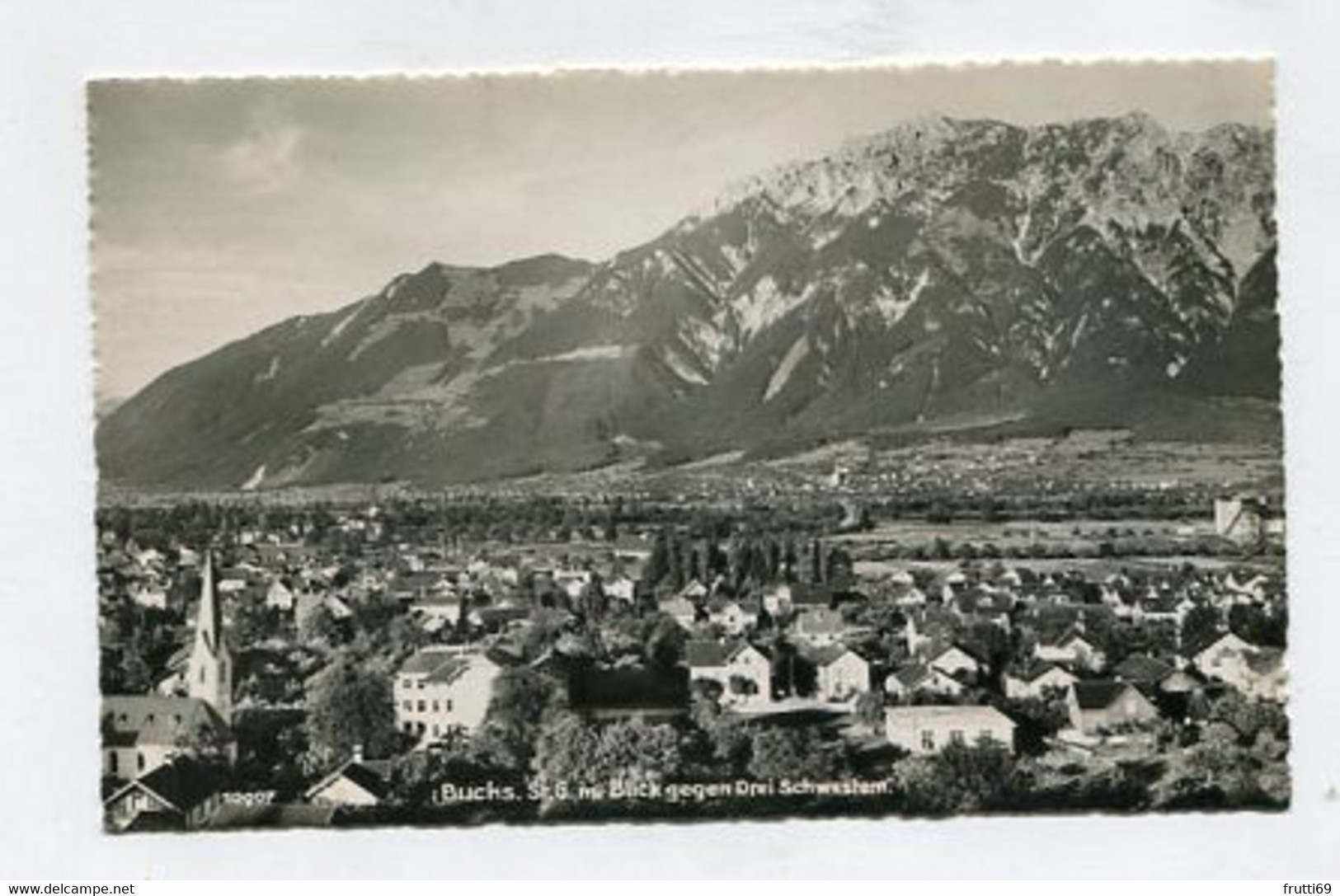 AK 079314 SWITZERLAND - Buchs Mit Blick Gegen Drei Schwestern - Buchs