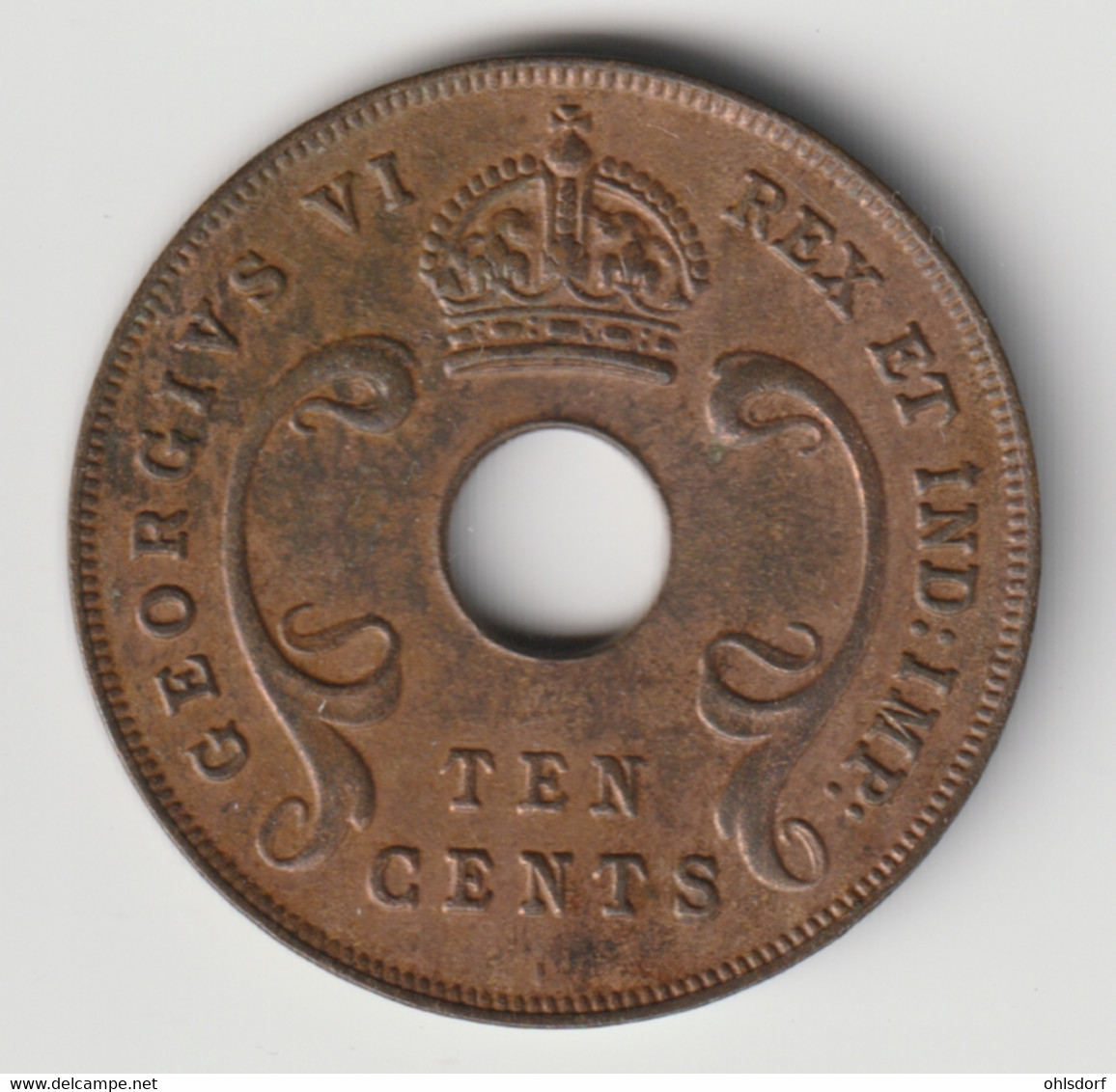 EAST AFRICA 1941: 10 Cents, KM 26 - Colonie Britannique