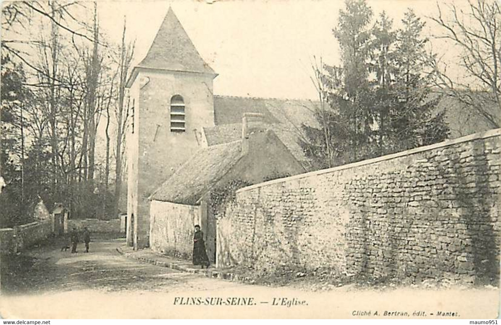 78 FLINS - L'Eglise - Flins Sur Seine