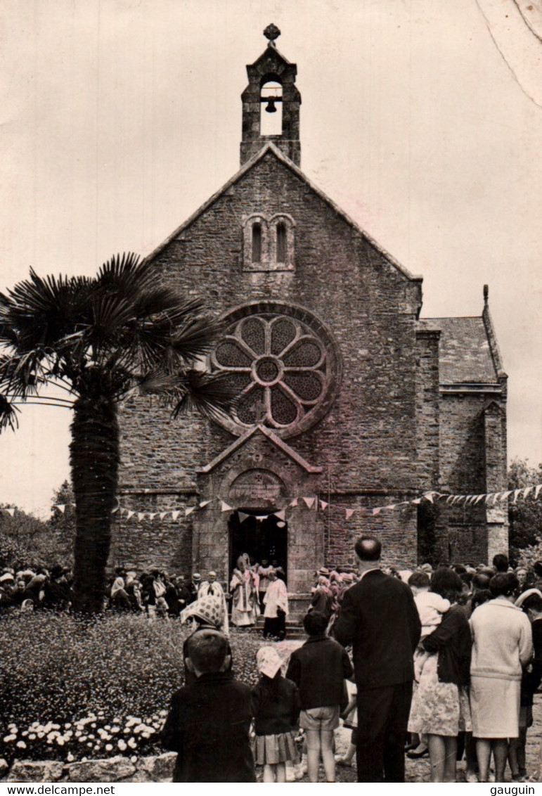 CPSM - BIEUZY-LANVAUX / PLUVIGNER - La Chapelle Jour De Pardon - Edition M.Normand - Pluvigner