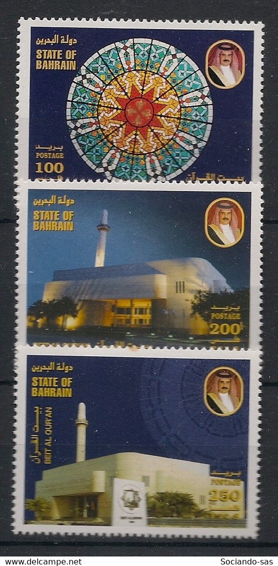 BAHRAIN - 2001 - N°Yv. 677 à 679 - Institution Beit Al Qu'ra - Neuf Luxe ** / MNH / Postfrisch - Bahrein (1965-...)