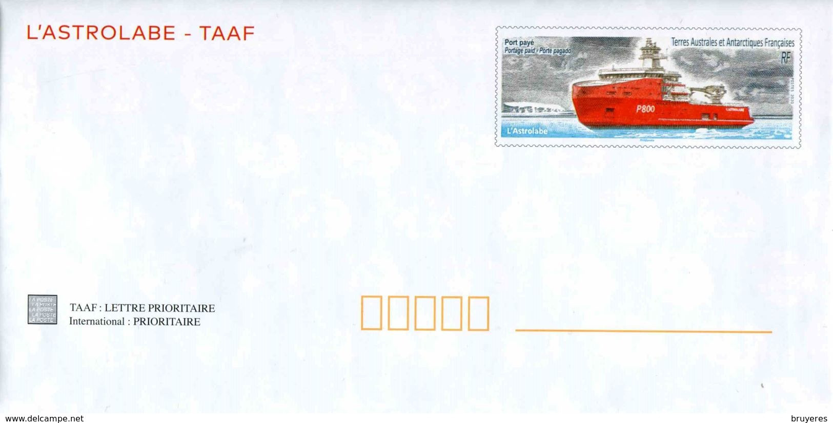Entier Postal De 2020 Sur ENV. Avec Timbre "Navire Ravitailleur : L'ASTROBALE" - Postal Stationery
