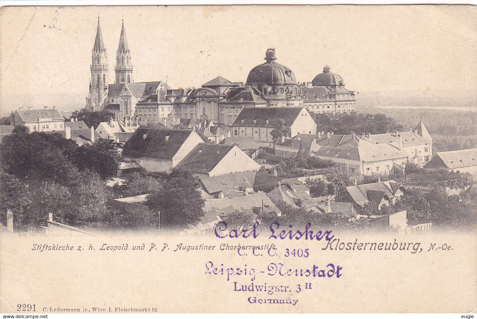 1492/ Klosterneuburg, Stiftskirche, 1911 - Klosterneuburg