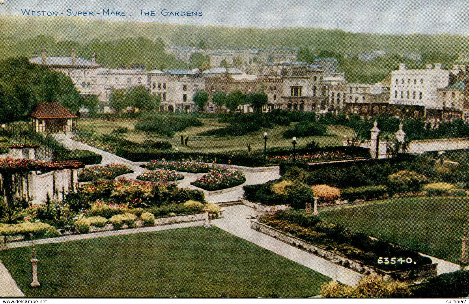 AVON - WESTON SUPER MARE - THE GARDENS Av631 - Weston-Super-Mare